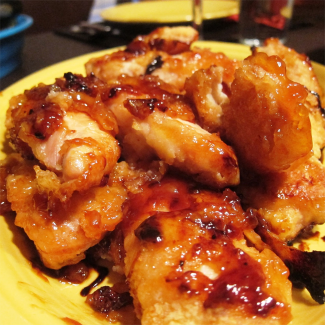 Very Special Sweet and Sour Chicken with Special Fried Rice…