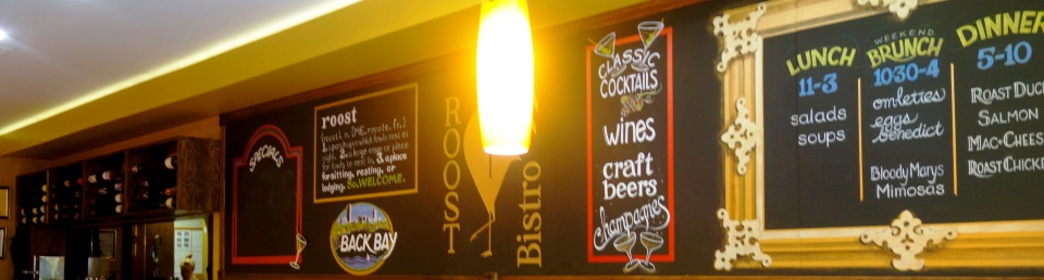 Brunching at Roost Bistro, Newbury Street, Boston (Now CLOSeD)