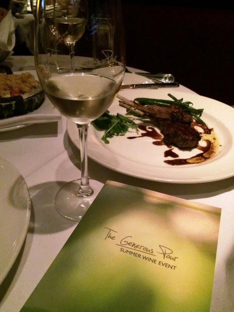 The Generous Event Pour at Capital Grille Life. Food. Wine.